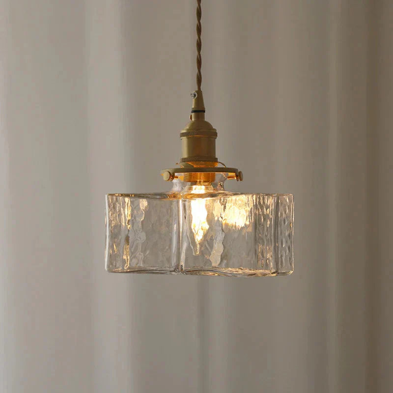 Modern Retro Glass Pendant Light – Stylish Kitchen Pendant Lighting