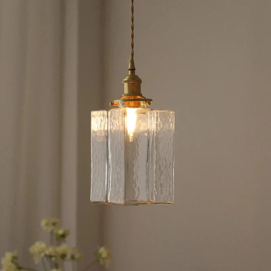 Modern Retro Glass Pendant Light – Stylish Kitchen Pendant Lighting