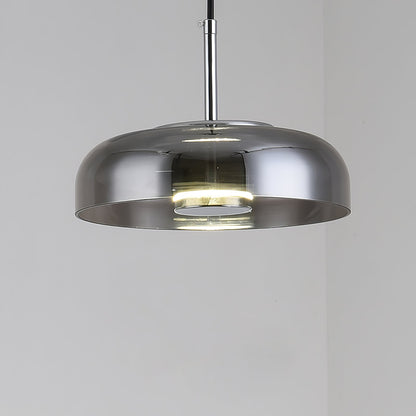 Modern Brass and Glass Pendant Light – Elegant Illumination for Home