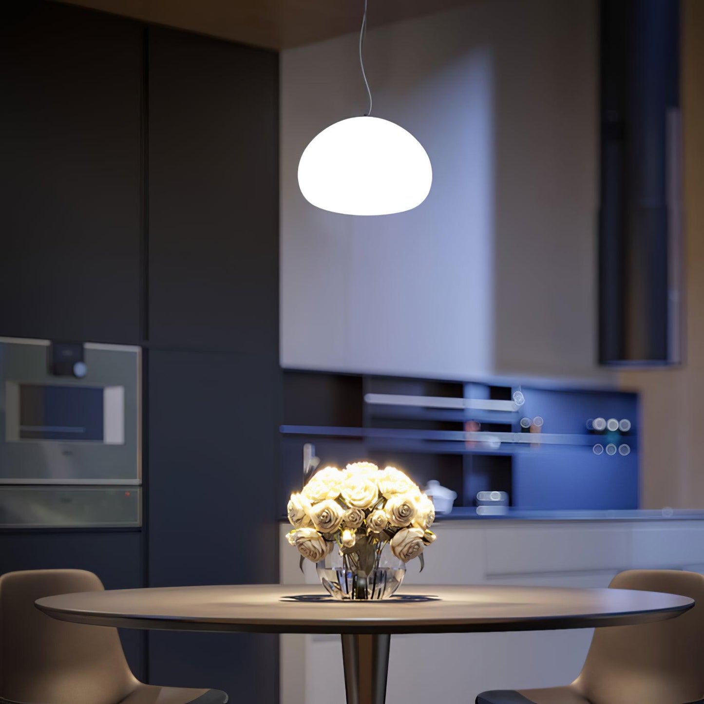 Modern Glass Pendant Light – Soft Illumination for Cozy Spaces