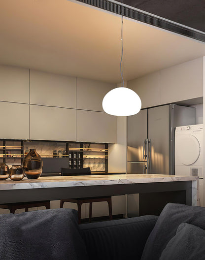 Modern Glass Pendant Light – Soft Illumination for Cozy Spaces