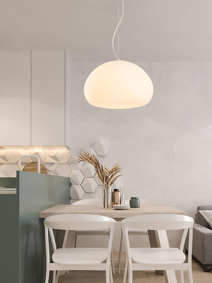 Modern Glass Pendant Light – Soft Illumination for Cozy Spaces