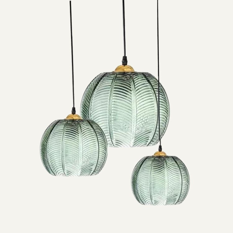Elegant Glass Pendant Light – Modern Kitchen Hanging Fixture