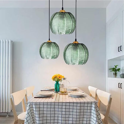 Elegant Glass Pendant Light – Modern Kitchen Hanging Fixture