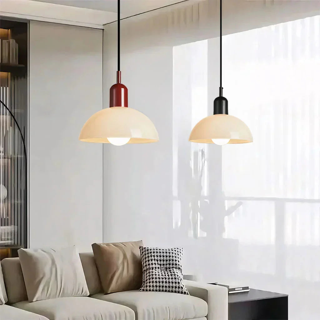 Colorful Glass Pendant Light – Modern Kitchen Lighting Fixture