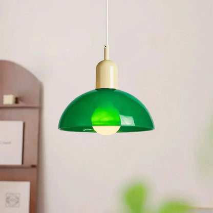 Colorful Glass Pendant Light – Modern Kitchen Lighting Fixture