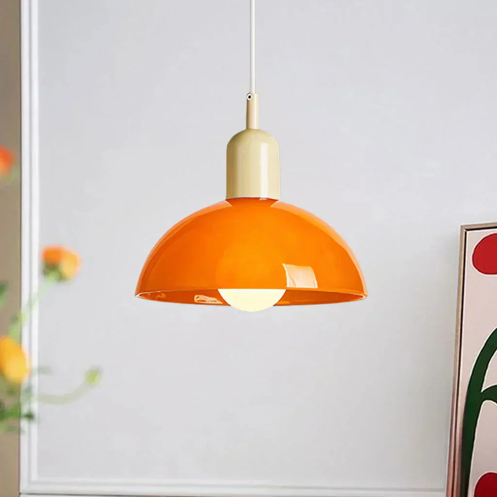 Colorful Glass Pendant Light – Modern Kitchen Lighting Fixture
