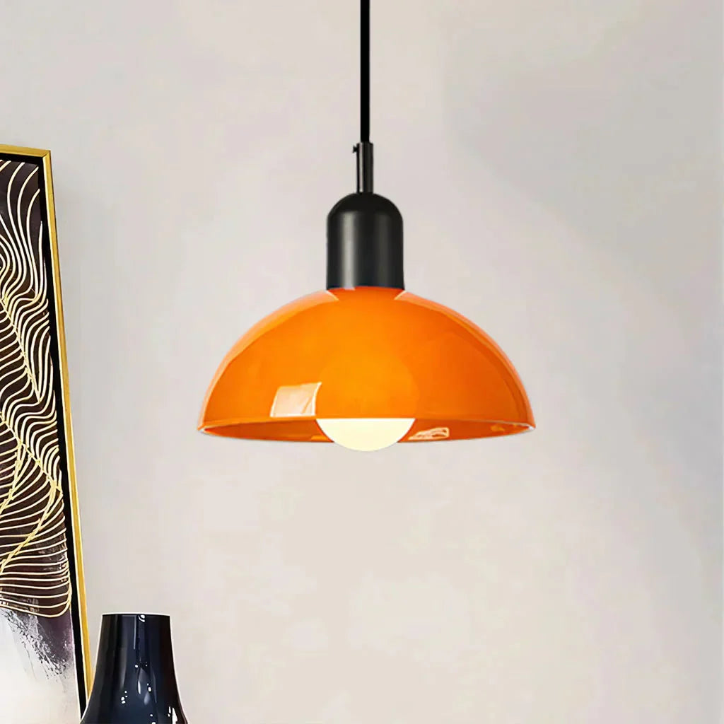 Colorful Glass Pendant Light – Modern Kitchen Lighting Fixture