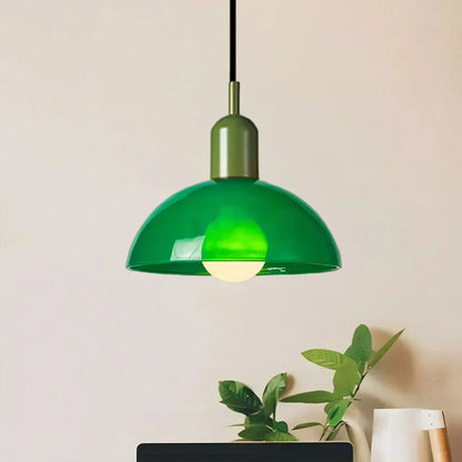 Colorful Glass Pendant Light – Modern Kitchen Lighting Fixture