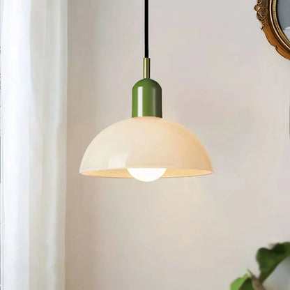 Colorful Glass Pendant Light – Modern Kitchen Lighting Fixture