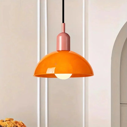 Colorful Glass Pendant Light – Modern Kitchen Lighting Fixture