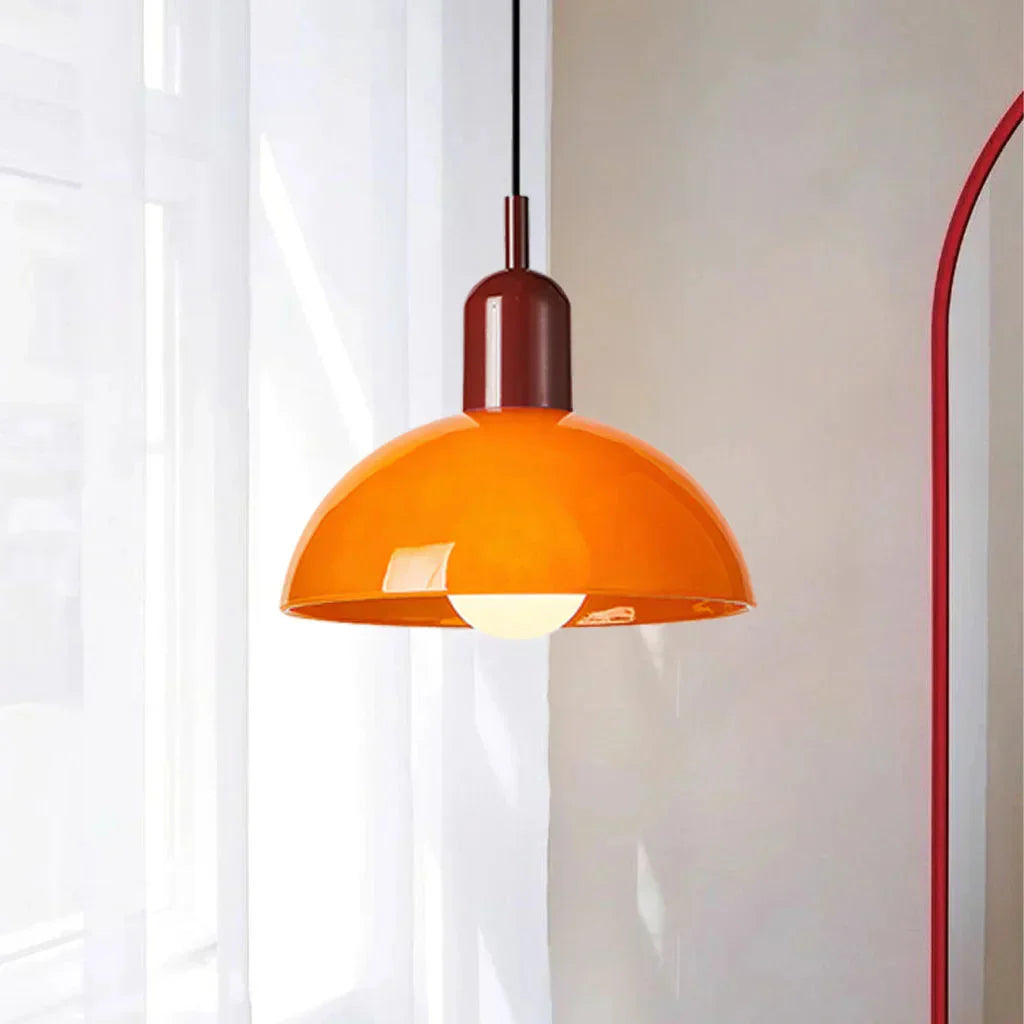 Colorful Glass Pendant Light – Modern Kitchen Lighting Fixture