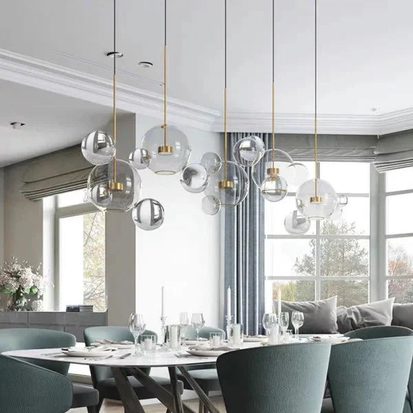 Modern Bubble Pendant Light – Elegant Illumination for Contemporary Spaces
