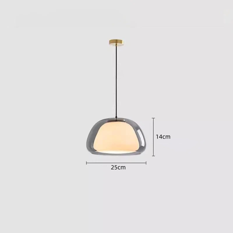 Modern Milk Glass Pendant Light – Elegant Illumination for Any Room