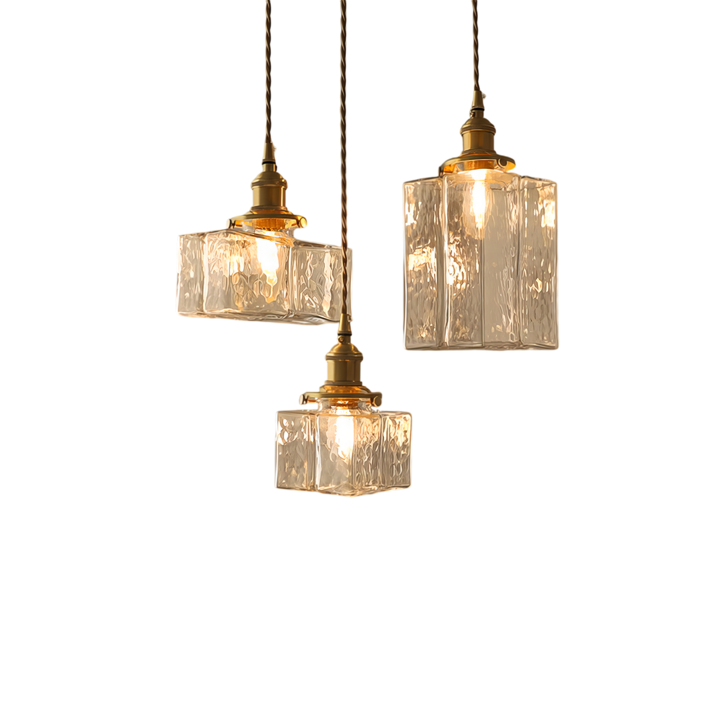 Modern Retro Glass Pendant Light – Stylish Kitchen Pendant Lighting