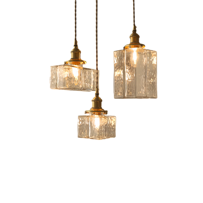 Modern Retro Glass Pendant Light – Stylish Kitchen Pendant Lighting