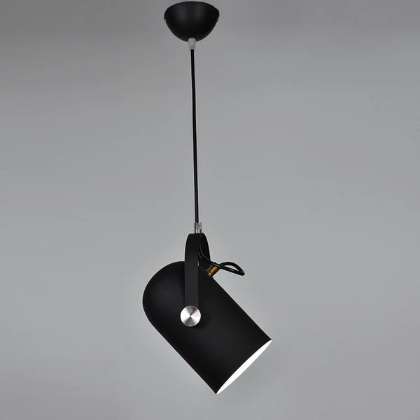 Modern Black Pendant Light – Stylish Kitchen Hanging Lighting Fixture