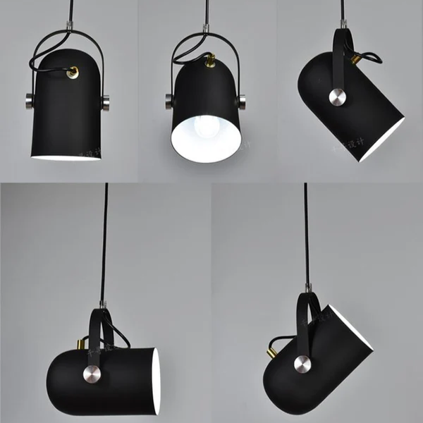 Modern Black Pendant Light – Stylish Kitchen Hanging Lighting Fixture