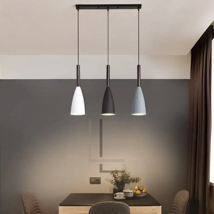 Modern Nordic Pendant Light – Adjustable Aluminum Fixture for Kitchen