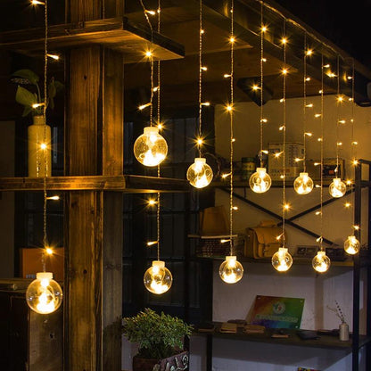 Outdoor LED Globe Pendant Lights – Enchanting Illumination for Gatherings
