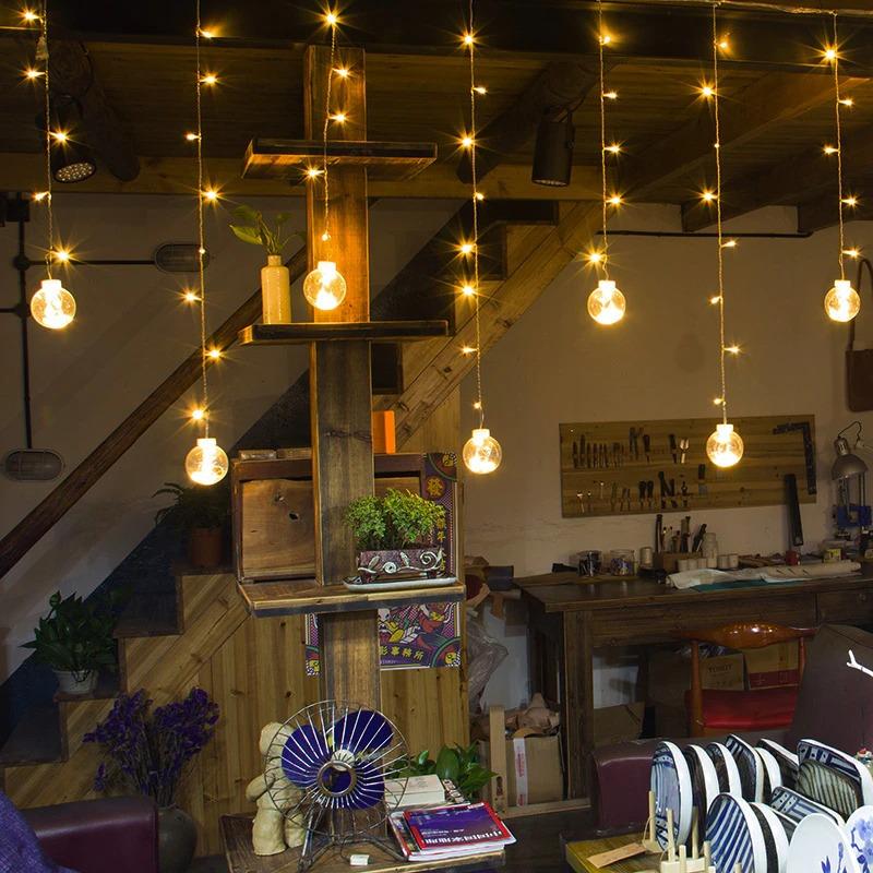 Outdoor LED Globe Pendant Lights – Enchanting Illumination for Gatherings